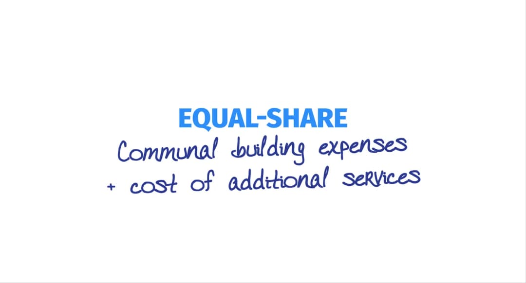Equal principle fee calculation